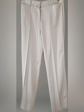 M.M. LaFleur The Smith Straight Trouser - Everyday Satin Pants size 8